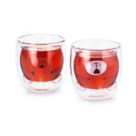 Taza de vidrio Oso